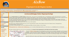 Desktop Screenshot of aixbow.de