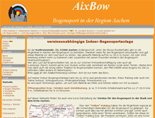 Tablet Screenshot of aixbow.de